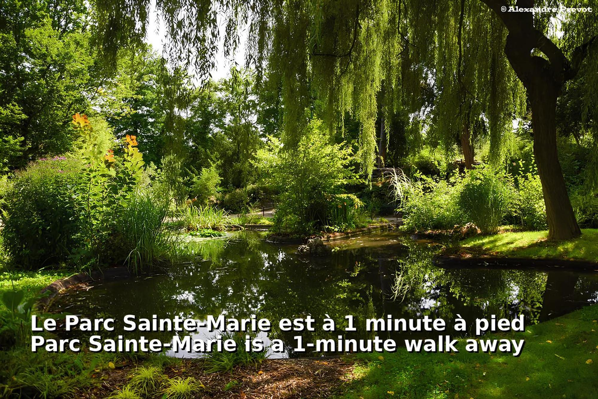 Quartier Prisé Thermal Et Parc Sainte Marie *